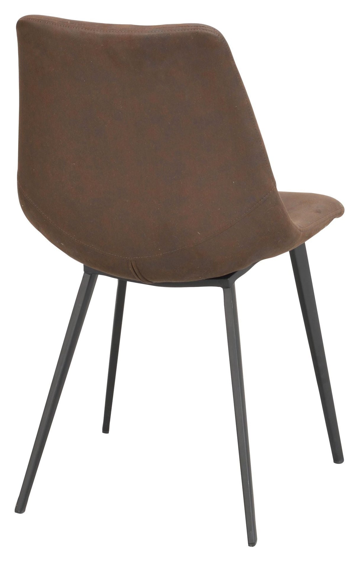 Raymore Dining chair, Brown microfiber