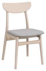 Rodham Dining Chair, Light Gray/White Pigmented Oak