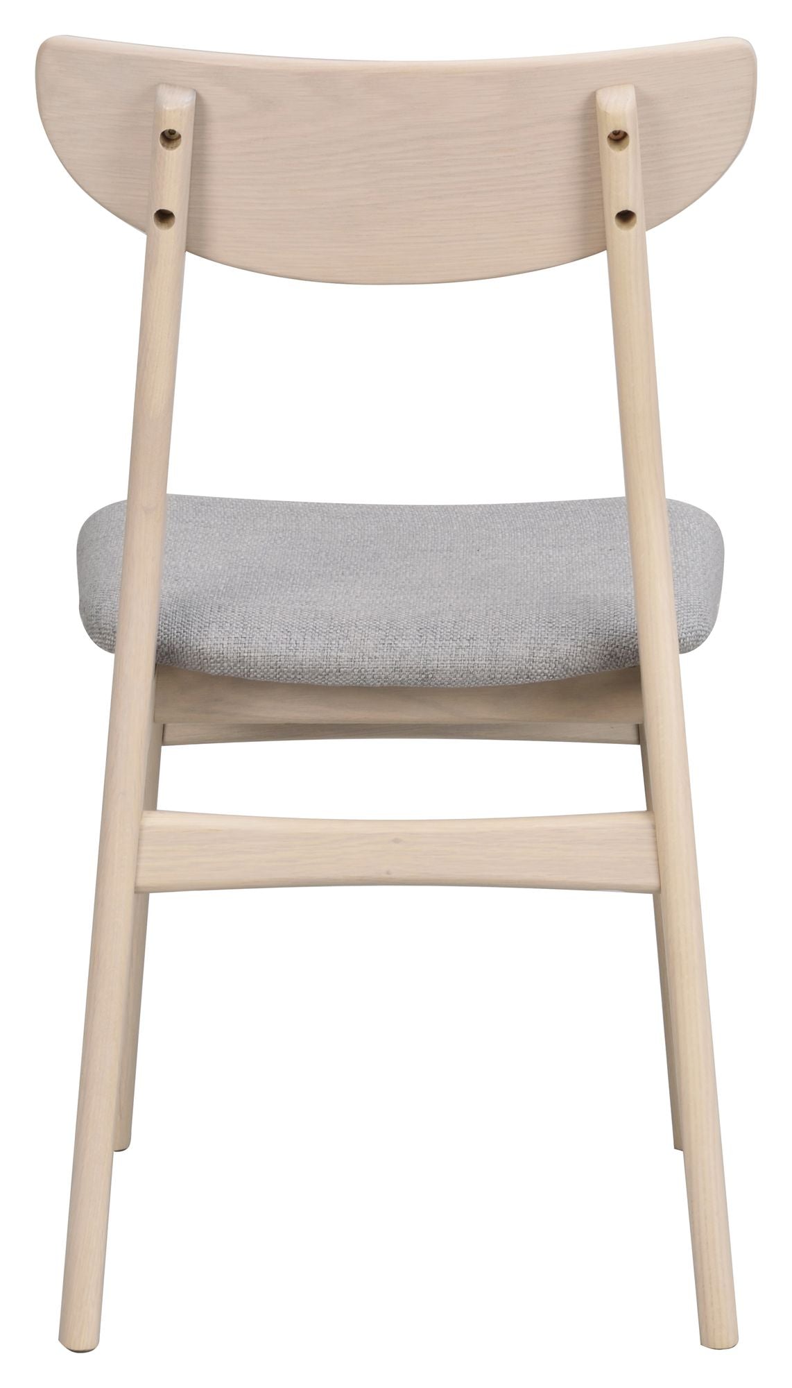 Rodham Dining Chair, Light Gray/White Pigmented Oak