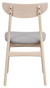 Rodham Dining Chair, Light Gray/White Pigmented Oak