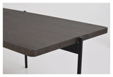 Shelton Coffee table, Dark brown ash, L95