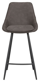 Sierra Bar Chair, Dark Gray