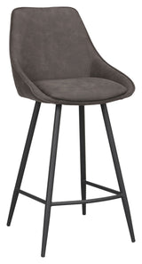 Sierra Bar Chair, Dark Gray