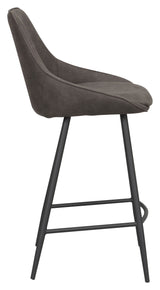 Sierra Bar Chair, Dark Gray