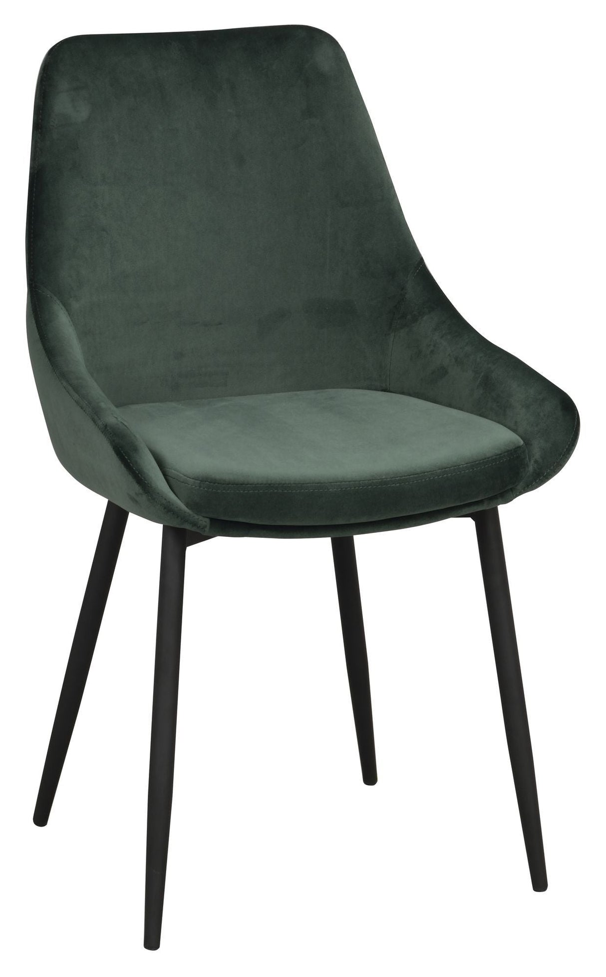 Sierra Dining Chair, Green Velvet