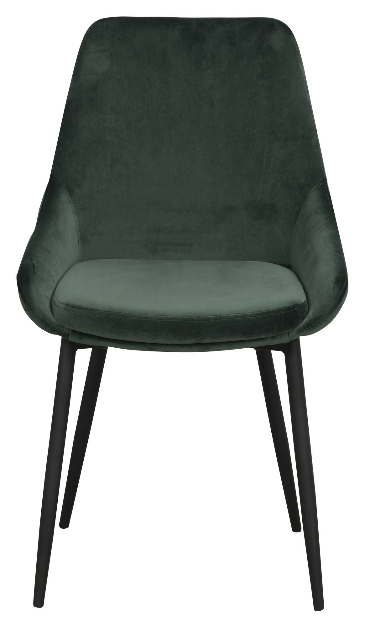 Sierra Dining Chair, Green Velvet