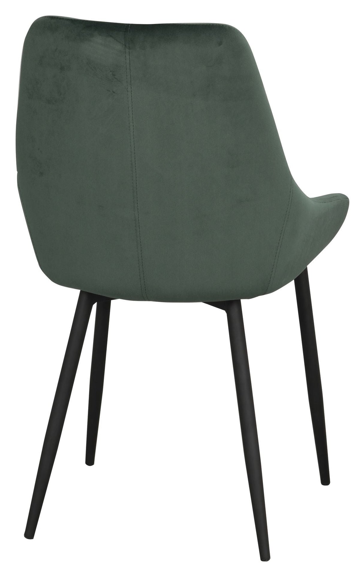 Sierra Dining Chair, Green Velvet