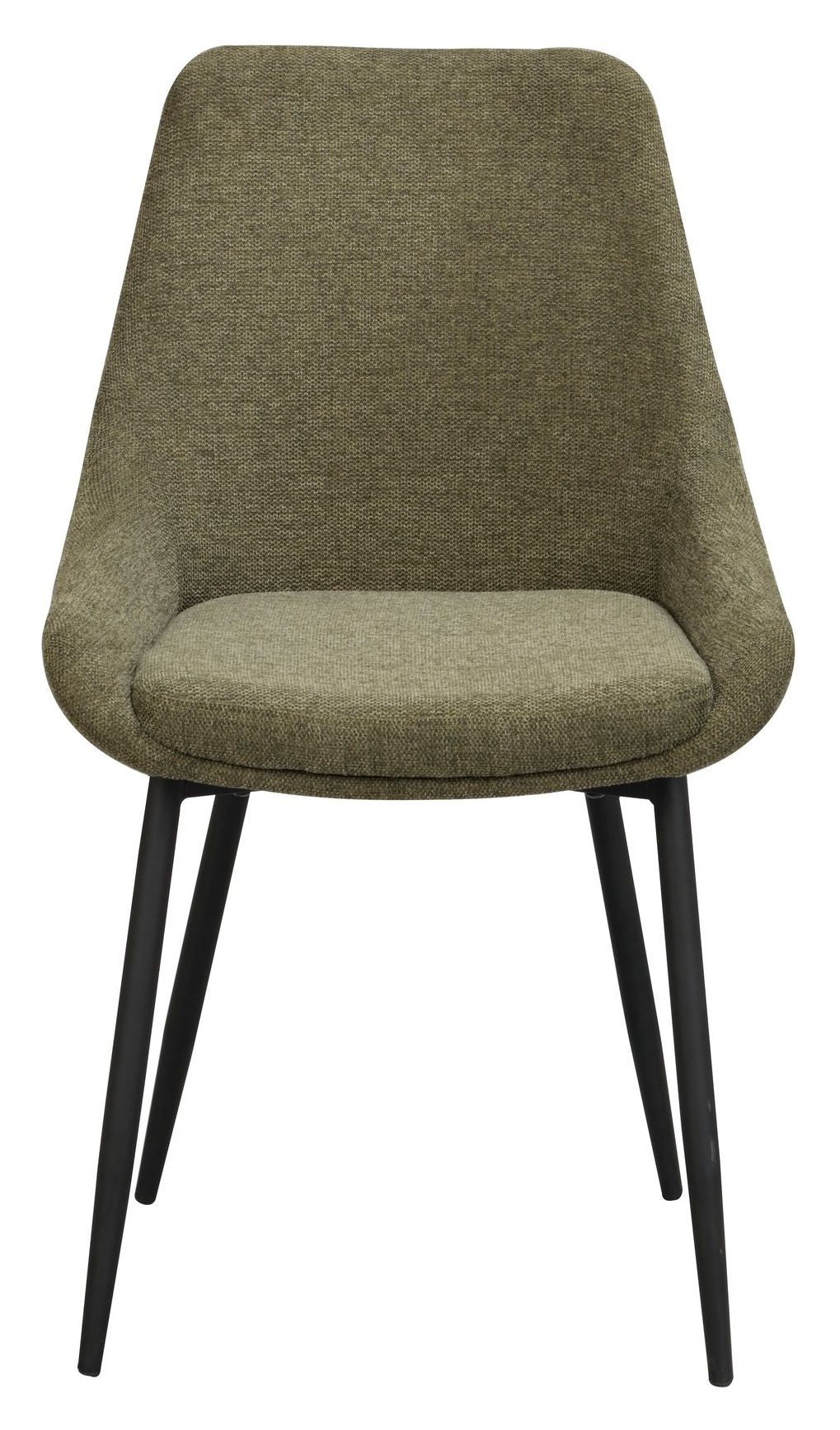 Sierra Dining Chair, Green Fabric