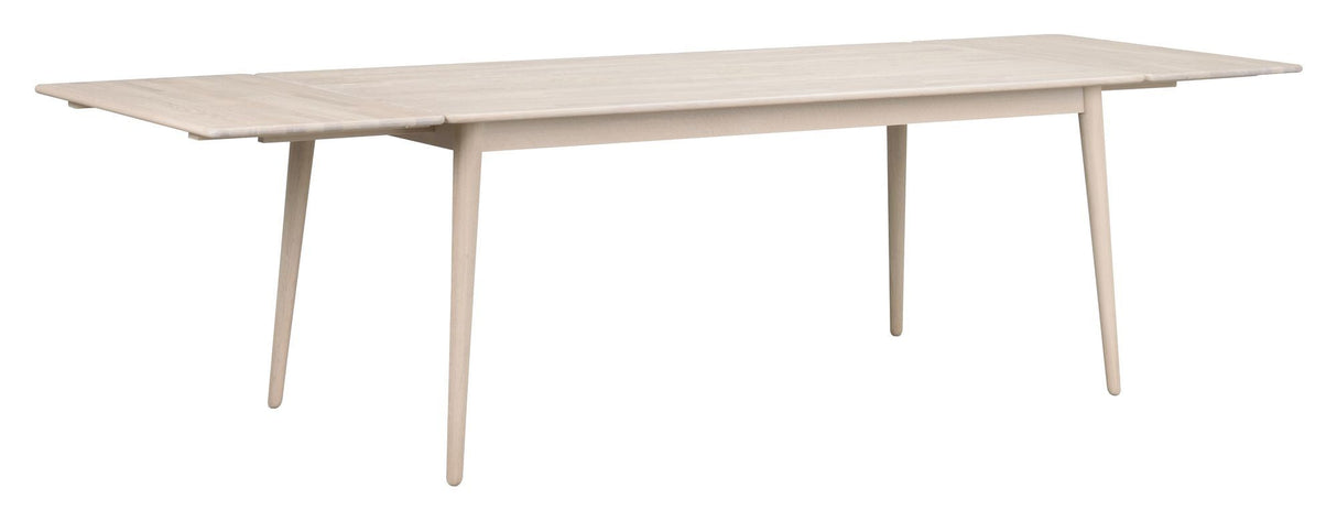 Tyler Dining Table, White Pigmented Oak, 180x90