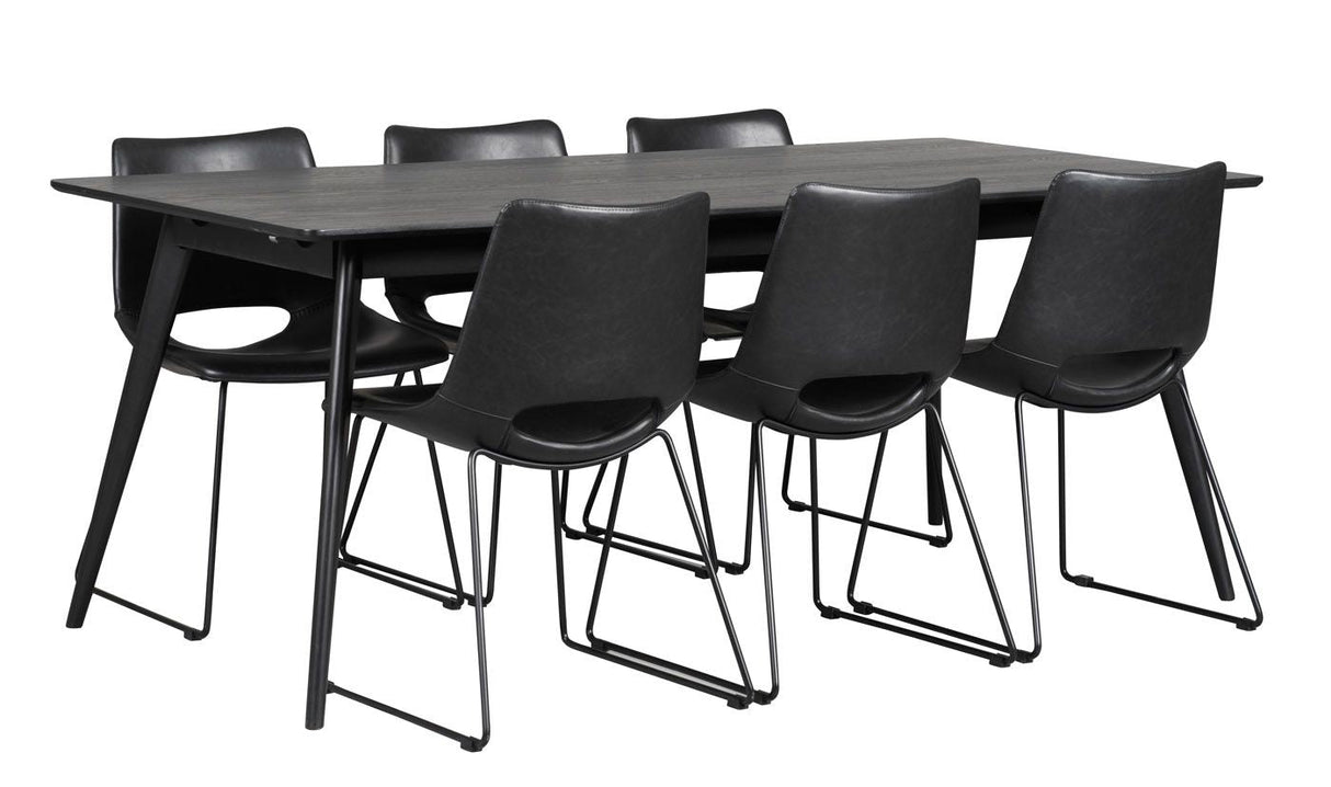 Yumi Dining table 190x90, Black