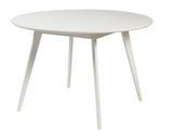 Yumi Dining table, White, Ø115