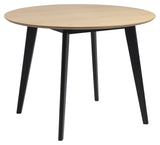 Roxby Dining Table, Black, Ø105