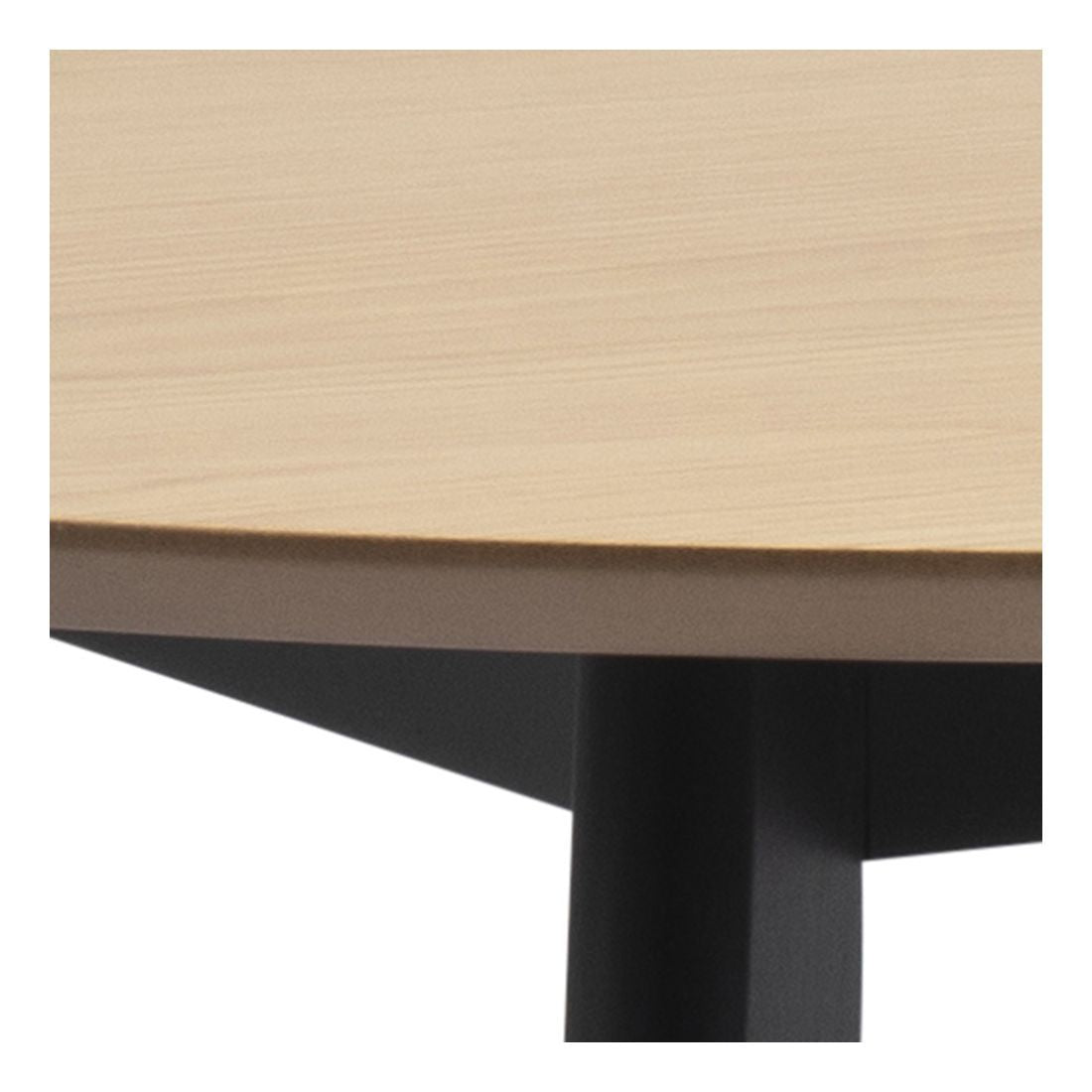 Roxby Dining Table, Black, Ø105