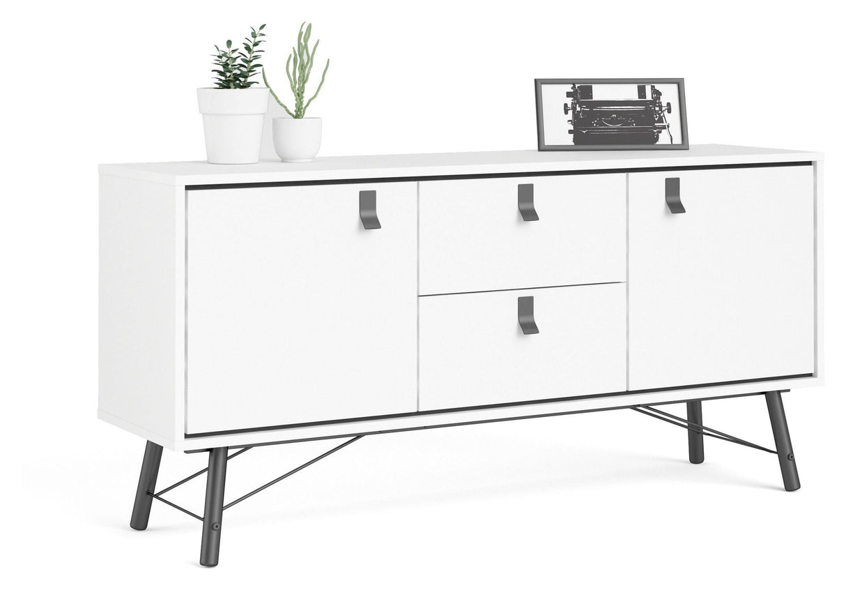 Ry Sideboard - Mat White, B150