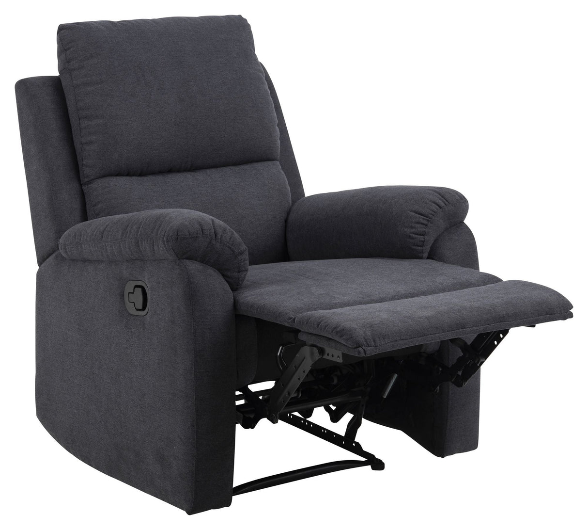 Sabia Recliner, Dark Gray Fabric