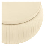 Sapphire Ottoman w. storage, Cream