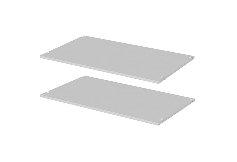 Saws Extra shelves 2 pcs. - Gray 100cm