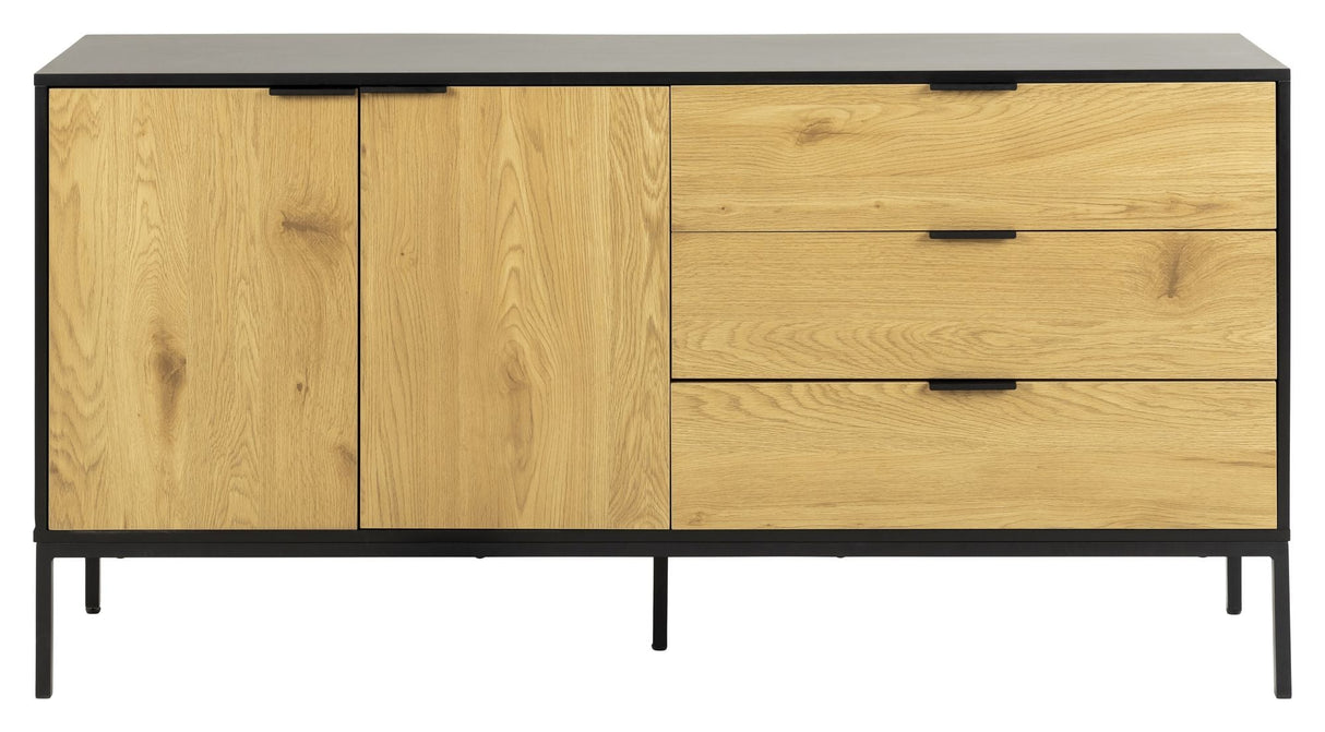 Seaford Sideboard 160x40x80, Black