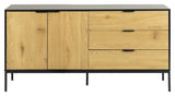 Seaford Sideboard 160x40x80, Black