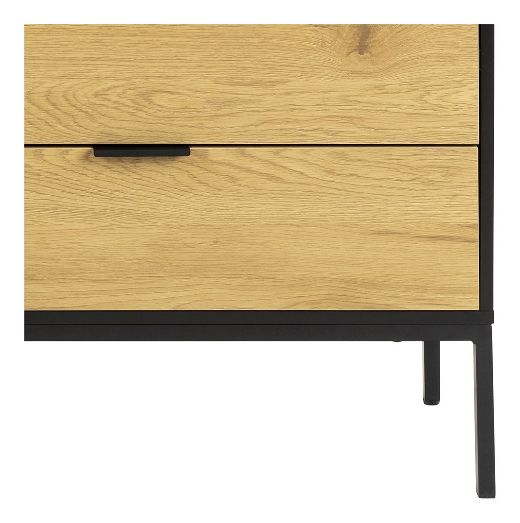 Seaford Sideboard 160x40x80, Black