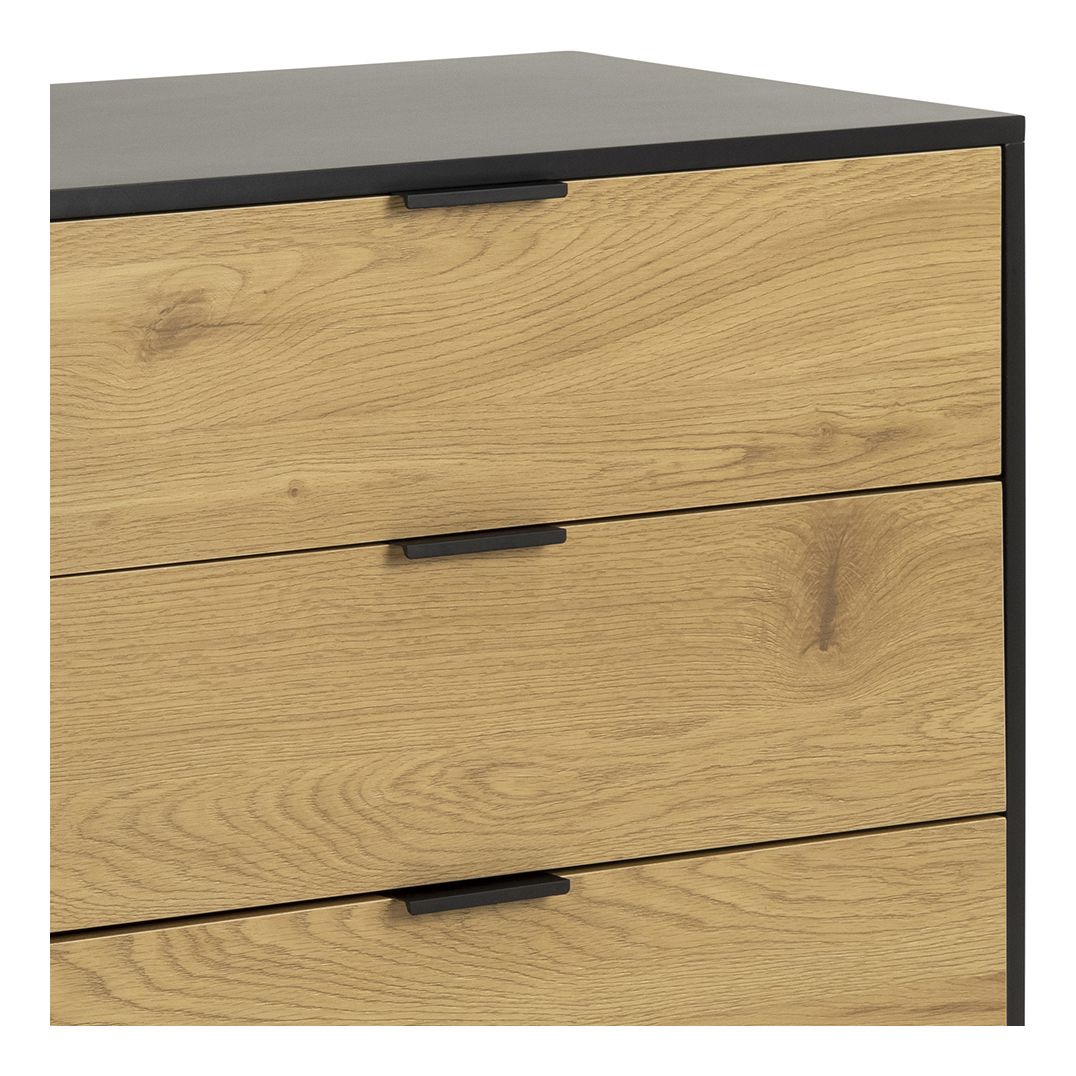 Seaford Sideboard 160x40x80, Black