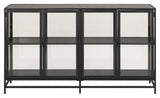 Seaford Vitrine 152x35x86 Black