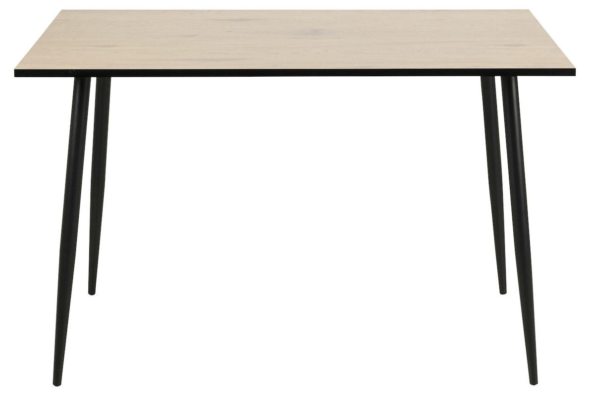 Selma Dining Table 80x120, Melamine Wild Oak White Washed