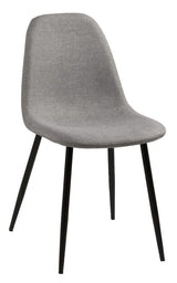 Selma Dining Chair, Light Gray