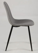 Selma Dining Chair, Light Gray