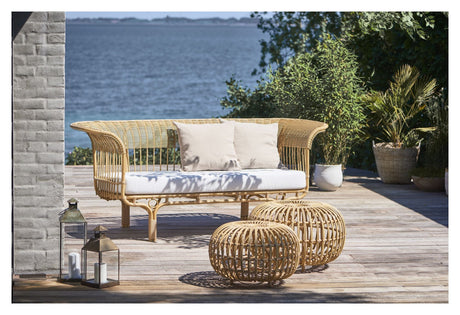 Belladonna Exterior Lounge Sofa, Alu-Rattan