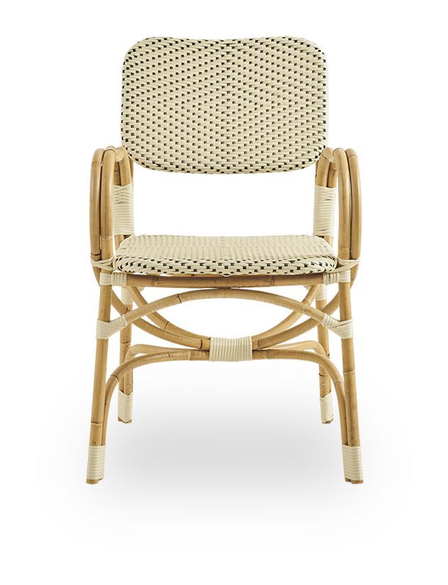 Bistro Dining Chair, Ivory/Nature