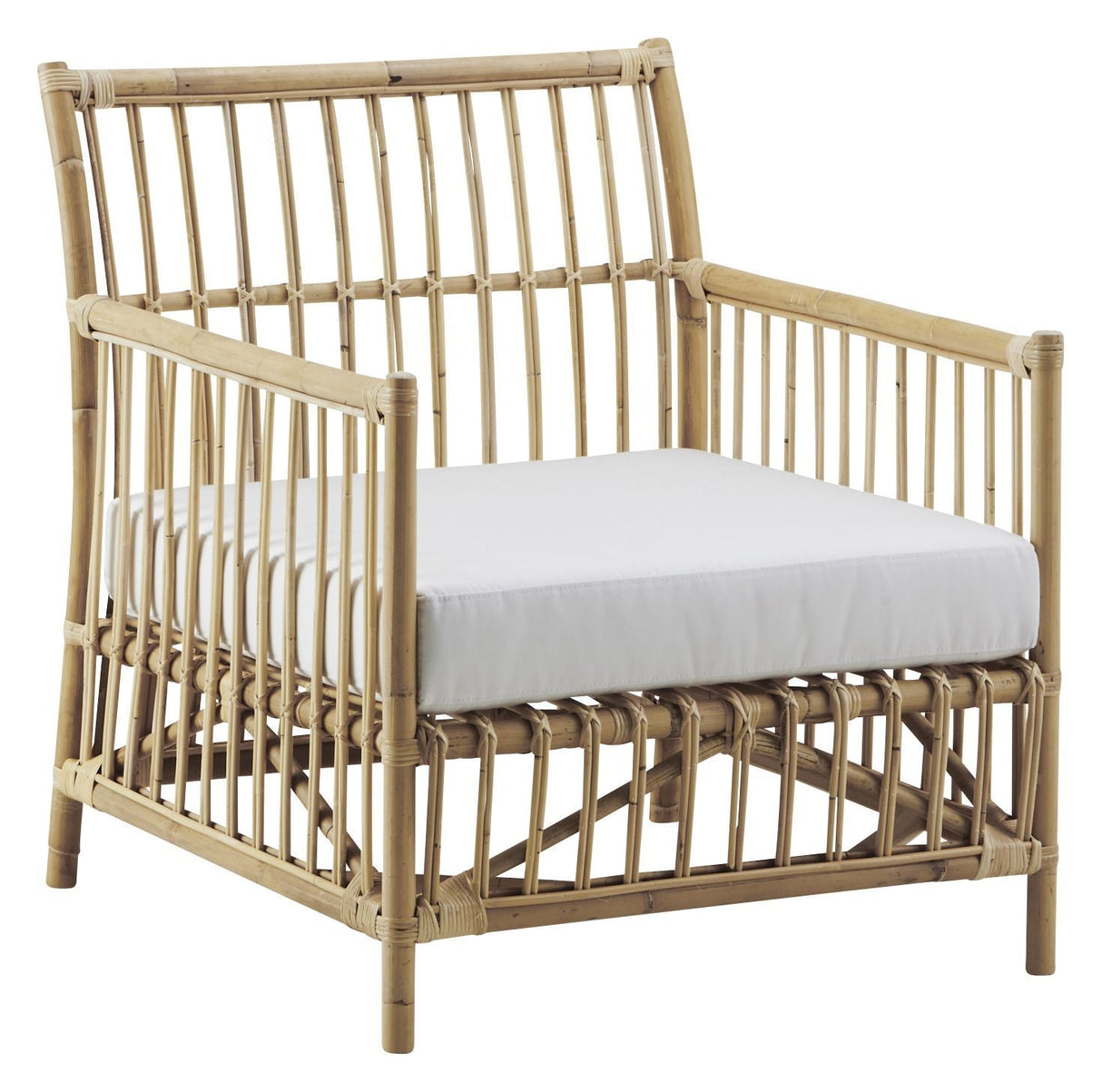 Caroline Lounge Chair, Skin-on natural