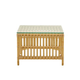 Caroline Exterior Side Table, Alu-Rattan