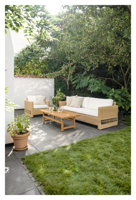 Carrie Exterior Lounge Sofa, Alu/Nature