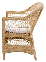 Charlot Exterior 2-seater Wicker Sofa, Alu/Nature