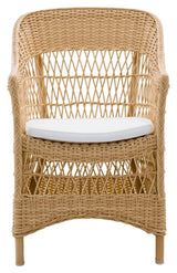 Charlot Exterior Wicker Chair, Nature