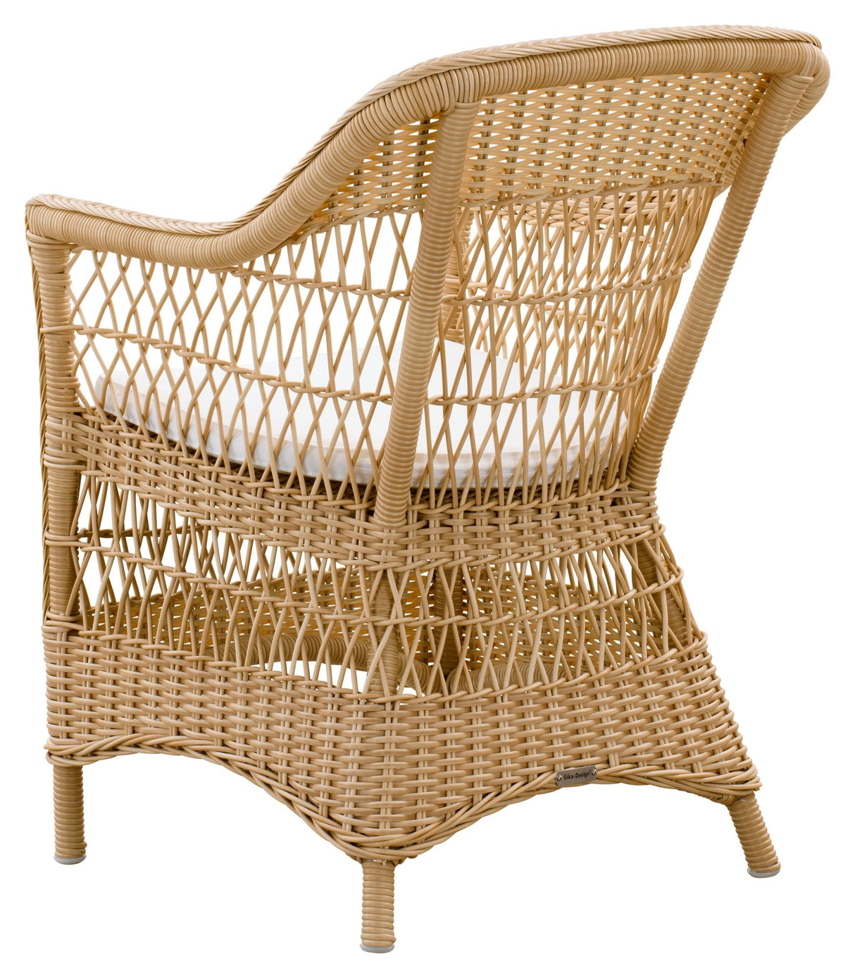 Charlot Exterior Wicker Chair, Nature