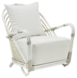 Charlottenborg Exterior Lounge Chair Frame, Dove White