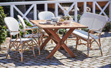 Colonial Exterior Garden Table, Teak 160x100