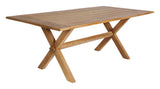 Colonial Exterior Garden Table, Teak 200x100