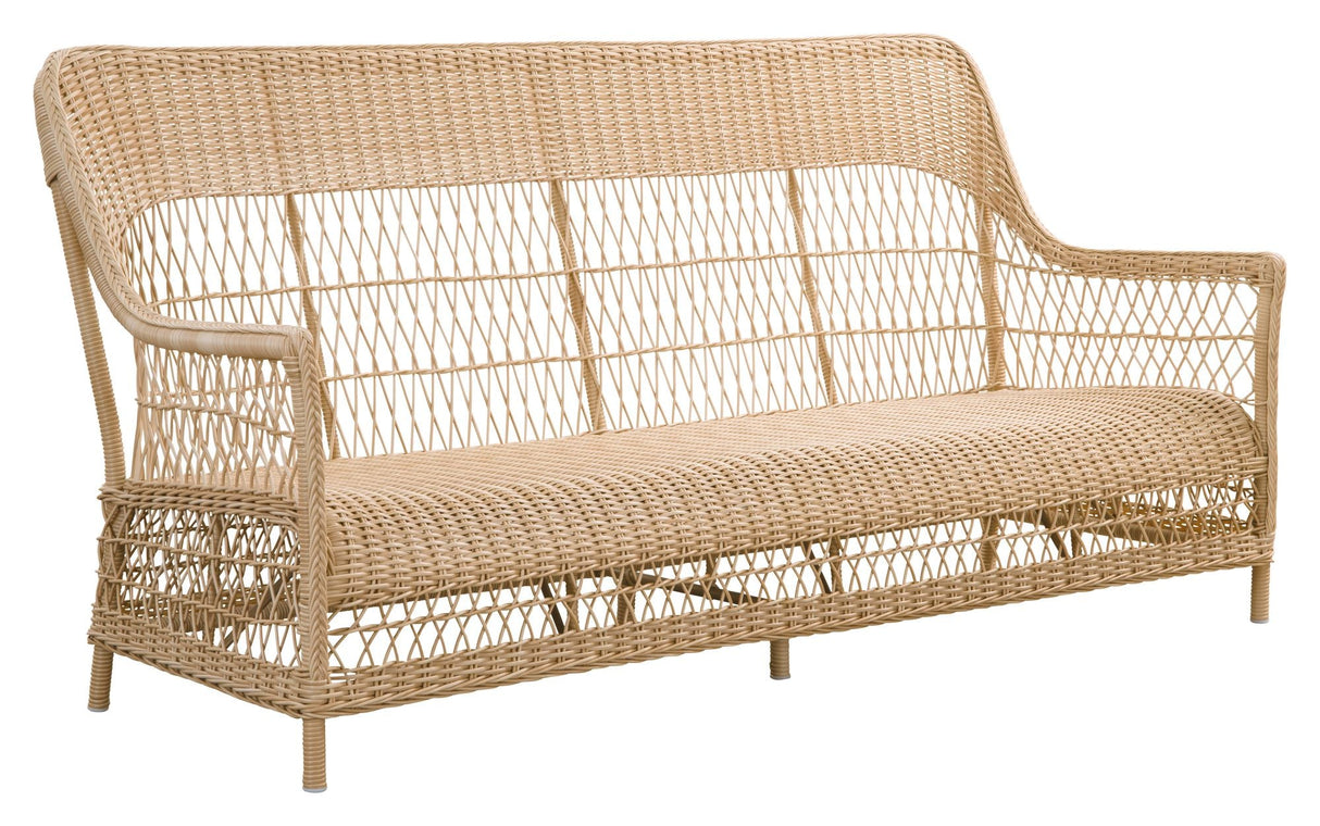 Dawn Exterior 3-pers. Wicker sofa, Nature