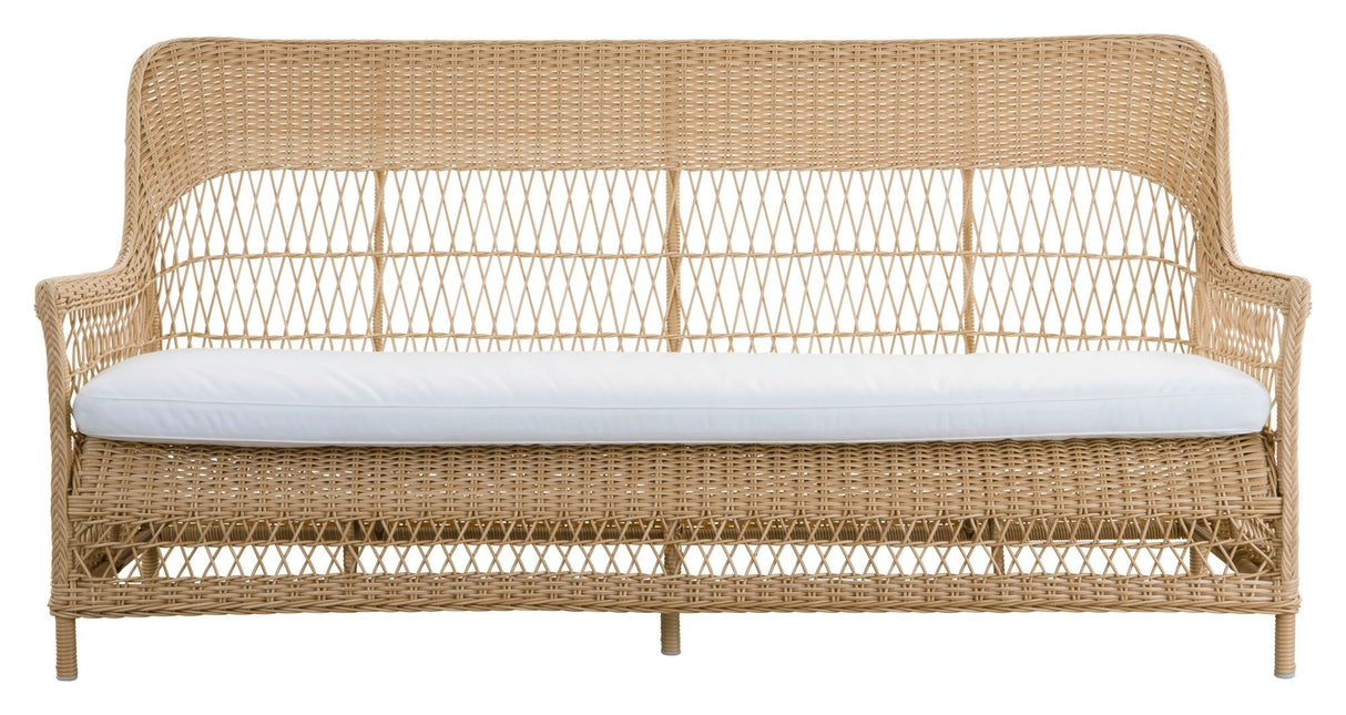 Dawn Exterior 3-pers. Wicker sofa, Nature