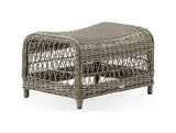 Dawn Exterior Footstool, Antique Gray