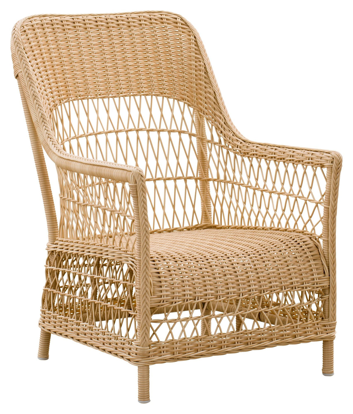 Dawn Exterior Wicker Chair, Alu/Nature