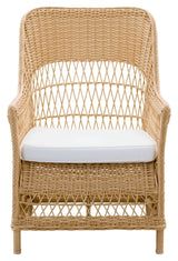 Dawn Exterior Wicker Chair, Alu/Nature