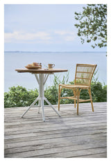 Elisabeth Exterior Garden Chair, Alu-Rattan