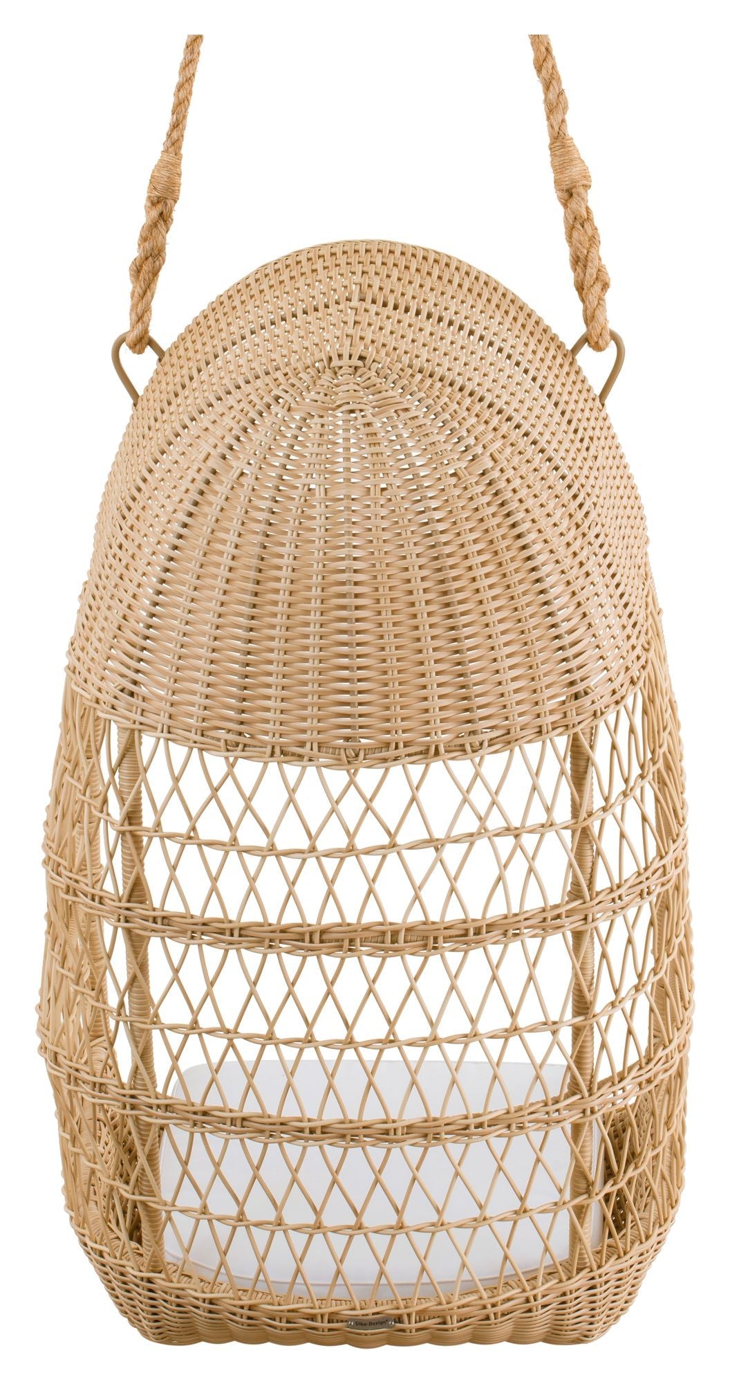 Evelyn Exterior Hanging Chair, Nature