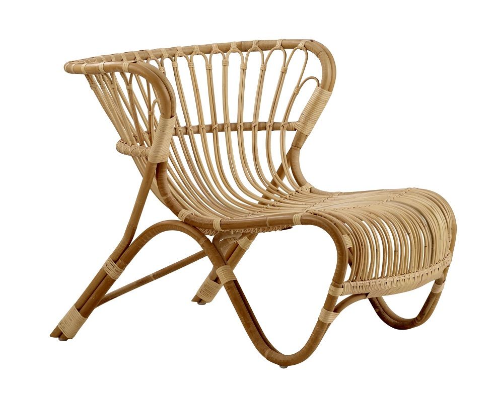 Fox Lounge Chair, Skin-on natural