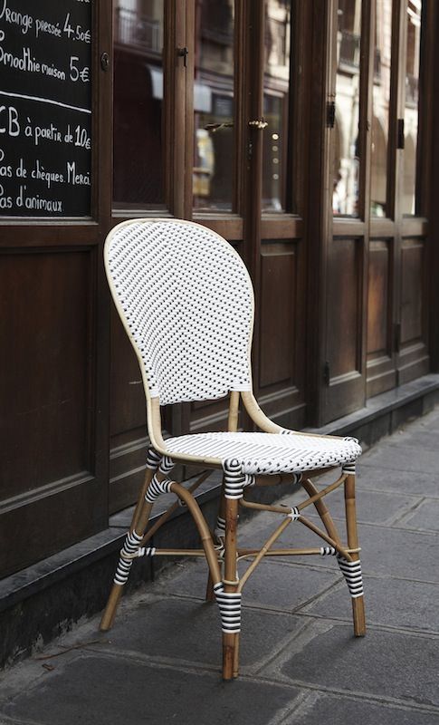 Isabell Cafe Chair, White