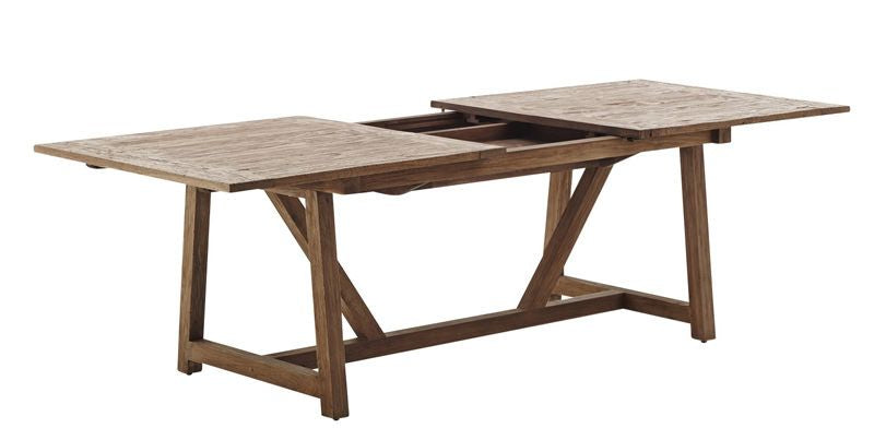 Lucas Teak Dining table with pull-out 200x100